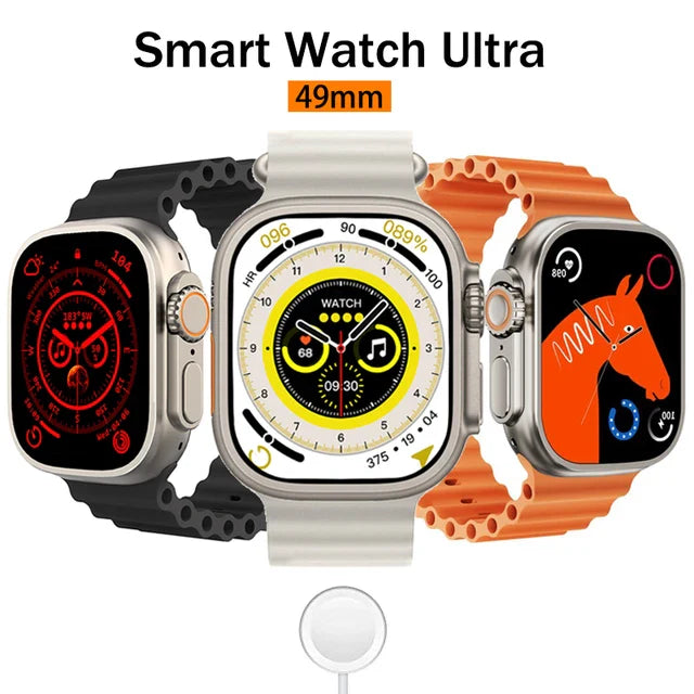 Y80 Ultra Smart Watch With 8 Straps 2.02inch Special Package Smartwatch [free home delivery]